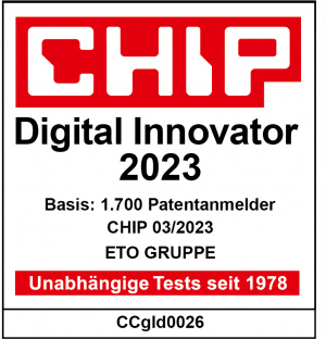 ETO ist CHIP Digital Innovator 2023